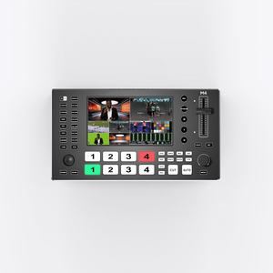 Commutateur de production vidéo 4Kp60 à 5 canaux, mélangeur vidéo <span class=keywords><strong>4K</strong></span> avec écran de 5,5 pouces - Product Image 4