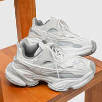 Nouvelles chaussures tendance pour hommes et femmes, baskets à semelle épaisse, chaussures de sport tendance, chaussures confortables à semelle épaisse, chaussures à amortissement lent