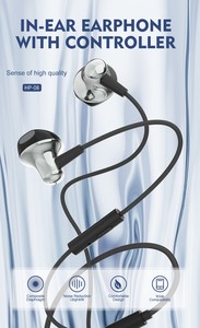 LDNIO HP08 Écouteurs intra-auriculaires filaires de qualité originale avec microphone de 3.5mm Écouteur filaire mains libres pour téléphone portable - Product Image 4