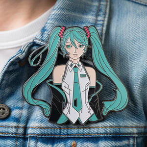 Spilla in Smalto Personalizzata del Produttore con Tema Anime <span class=keywords><strong>Miku</strong></span> - Product Image 3