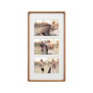 <span class=keywords><strong>Cadre</strong></span> <span class=keywords><strong>photo</strong></span> de mariage en bois massif de teck, vertical, à trois cadres, mural, fait à la main, cadeau créatif <span class=keywords><strong>personnalisé</strong></span> pour les couples - Product Image 5