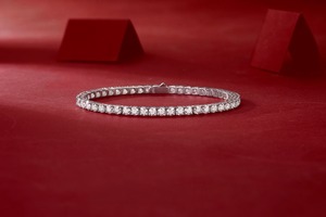 Best Quality Moissanite Diamond <b>Bracelet</b> with Brilliant Stone Setting for Modern Luxury Fashion Available At Wholesale Price - Product Image 3
