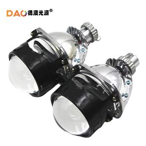 Lentille de projecteur LED double faisceau Dac 2,5 pouces 12000 lm 6000K 12V 50W pour la mise à niveau des phares de voiture - Product Image 2
