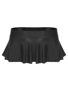 <span class=keywords><strong>Minigonna</strong></span> Lucida da Donna a Vita Bassa, Copricostume da Spiaggia per Feste <span class=keywords><strong>in</strong></span> Piscina, Abito da Ballo per Donna - Product Image 4