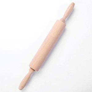 Rouleau à pâtisserie en bois personnalisé OEM pour cuisine, long et gaufré - Product Image 5