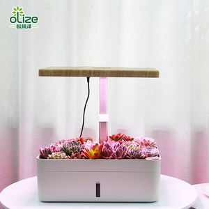 N-oliz — jardinières légumes d'intérieur en fibre de verre, pot de fleurs en plastique avec arrosage automatique, plantes artificielles, Z202 - Product Image 1