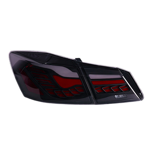 Luz Trasera para Honda Accord 9.ª Generación 2014-2015, Conjunto de Luces Traseras LED con Diseño de Escamas de Dragón y Señales de Giro Dinámicas, Compatible con OLIVER - Product Image 5
