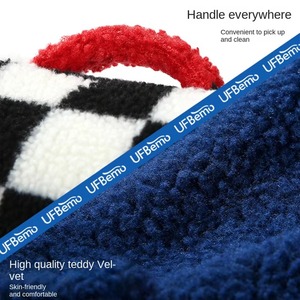 Hot Selling Portable Blue Dog Couch <b>Bed</b> <b>Sofa</b> Easy Clean Deluxe Rectangle Cushion <b>Bed</b> Modern Classic Style Packed in Carton - Product Image 3