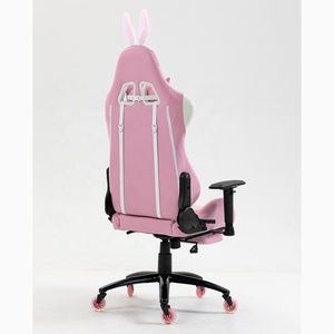 <span class=keywords><strong>Fauteuil</strong></span> de gamer inclinable mignon avec repose-pieds oreilles de lapin <span class=keywords><strong>rose</strong></span> sillas gamer Oreilles de lapin <span class=keywords><strong>Fauteuil</strong></span> 2D chaise de gaming <span class=keywords><strong>rose</strong></span> pour filles - Product Image 3