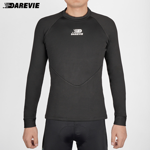 Vêtements de cyclisme thermiques Darevie Winter Custom Cycling Base Layer, vêtements de sport confortables à manches longues, <span class=keywords><strong>sous</strong></span>-vêtements thermiques pour le cyclisme - Product Image 1