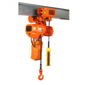 La Chine <span class=keywords><strong>1ton</strong></span> 2Ton 3Ton 5Ton 10Ton fixe palan électrique à chaîne unique course palan à chaîne double conversion de fréquence électrique - Product Image 4