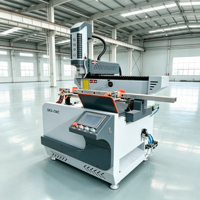 Centro de Mecanizado CNC de 800 mm para Perforación y Ranurado de Perfiles de Aluminio, Máquina para Fabricación de Ventanas de Aluminio