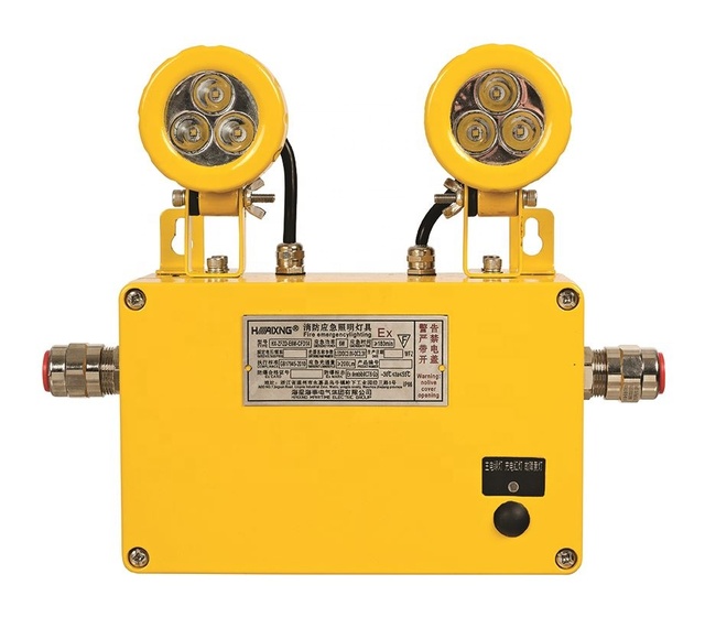6W LED Explosion-Proof Emergency Lighting for Oil Mining Smelting and Ships Fire Emergency 3H Time IP66