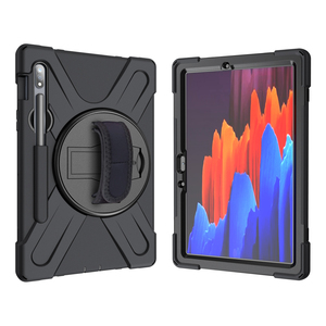 360 rotazione Kickstand penna Slot robusto custodia universale <span class=keywords><strong>Tablet</strong></span> per <span class=keywords><strong>Samsung</strong></span> <span class=keywords><strong>Galaxy</strong></span> <span class=keywords><strong>Tab</strong></span> <span class=keywords><strong>S7</strong></span> S8 custodia <span class=keywords><strong>Tablet</strong></span> 11 pollici T870 - Product Image 1