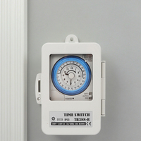 Timer Mekanik TB35 TB388R TB358K TB388N9E TB35N Sakelar Waktu Baterai Terpasang Kontrol 24 Jam 16A 100-240V OEM ODM