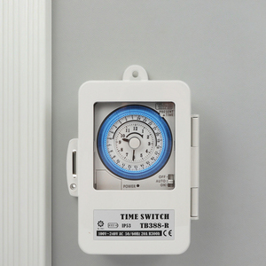Minuteries mécaniques TB35 TB388R TB358K TB388N9E TB35N, interrupteur horaire avec batterie intégrée, contrôle 24 heures, 16A 100-240V, OEM ODM - Product Image 1