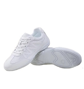 <span class=keywords><strong>Scarpe</strong></span> da Cheerleading 2105 per Donne, Sneakers Bianche da Ballo, <span class=keywords><strong>Scarpe</strong></span> Jazz con <span class=keywords><strong>Suola</strong></span> Morbida per Fitness, Allenamento, Danza, Camminata, Palestra e Sport - Product Image 1