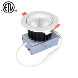 12W Ceiling energy saving led recessed ceiling down light recessed led down light 5000k led down light etl listed