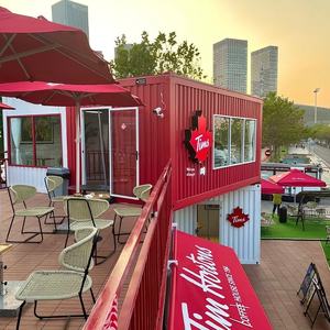 Casa Container Mobile Smontabile Prefabbricata in Acciaio per Hotel, Caffetterie, Negozi di Alimentari in Strade Pedonali, Case Modulari di Lusso CE US - Product Image 5