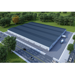 Fabbricazione professionale struttura del telaio in acciaio officina industriale struttura in acciaio costruzione della fabbrica di acciaio - Product Image 1