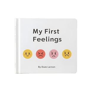Giao Hàng Nhanh Tùy Chỉnh Hoàn Hảo Ràng Buộc Bìa Cứng Trẻ Em Của Cuốn Sách In Ấn Bán Buôn Cảm Xúc Nhận Dạng Màu Các Tông - Product Image 1