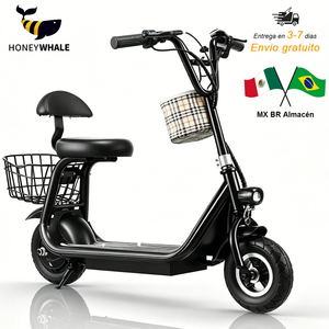 Trottinette Électrique Enfant Jl005 (Entrepôt Brésil) 350W 18KM/H Autonomie 10KM Charge 80KG Modèle Jeunesse avec Siège Pneus Pleins 8 Pouces - Product Image 1