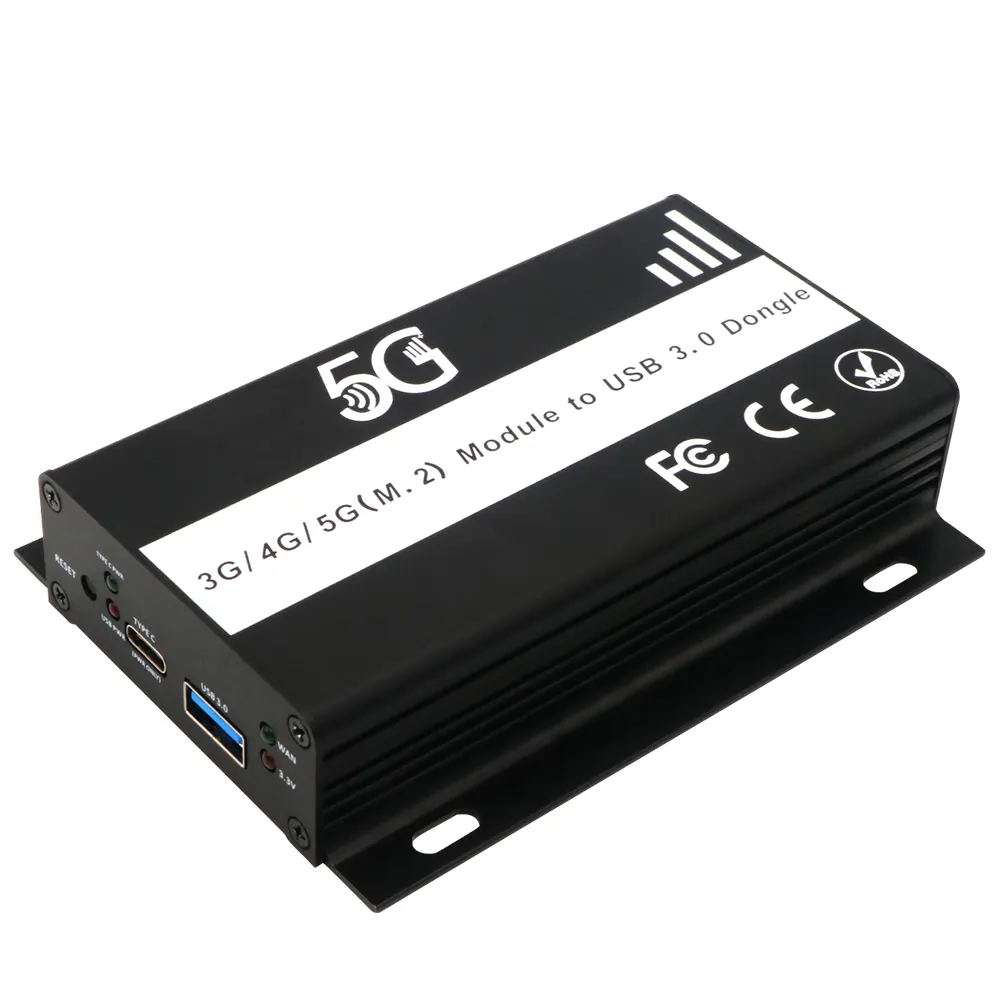 جديد النسخة NGFF(M.2) مفتاح B إلى USB 3.0 محول مع فتحة للبطاقات وإضافية الطاقة ل 3G/4G/5G وحدة