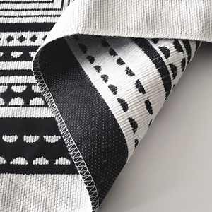 Tapis de prière islamique blanc en polyester, lavable, doux et léger, idéal pour la maison et le camping – Vente en gros directe usine à prix abordable - Product Image 4