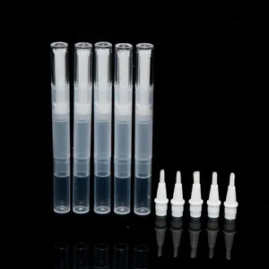 5ml or argent aluminium vide dents blanchiment torsion stylo maquillage beauté outil <span class=keywords><strong>ongles</strong></span> huile brosse correcteur emballage Tube bouteille 30 pièces - Product Image 1