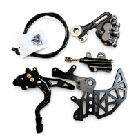 Kit de conversion de levier de frein à pied Sur-Ron Ultra Bee Light Bee X Talaria X3, aluminium anodisé CNC, amélioration de performance pour la course
