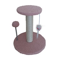 Support pour griffes de chat en sisal, colonne à griffes verticale, ne perd pas ses copeaux, arche à grimper pour chat, jouets amusants pour chat