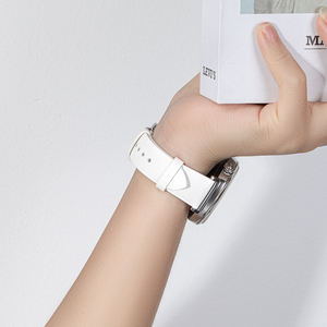 Enjoypretty correa de reloj de cuero premium y ajustable genuina para reloj Xiaomi 2017 - Product Image 4