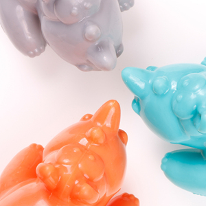 Juguete para Perros con Sonido, Diseño de Rinoceronte, Resistente a Mordeduras, Alivia el Estrés, Eficaz contra el Aburrimiento, de TPR, Venta Caliente - Product Image 2