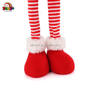 Zaves Decorazione Natalizia per la Casa da 25 Pollici Bambola Retrattile Babbo Natale Pupazzo di Neve Rosso e Bianco Idea Regalo Caramelle - Product Image 6