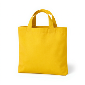 Cotton <b>Tote</b> <b>Bag</b> <b>with</b> <b>Pockets</b> Long Shoulder Strap and Short Handle Heavy Duty Foldable cotton <b>bag</b> Custom Logo Pattern - Product Image 5