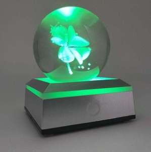 80 mét pha lê bóng <span class=keywords><strong>LED</strong></span> ánh sáng cơ sở hiển thị chủ USB powered Glass nghệ thuật đứng đầy màu sắc thắp sáng vuông đứng hiển thị tấm cho thanh - Product Image 5