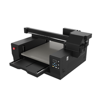Mesin cetak hibrida Flatbed Printer DTF UV 6090 3 buah kepala cetak XP600 mesin cetak UV untuk akrilik kaca logam