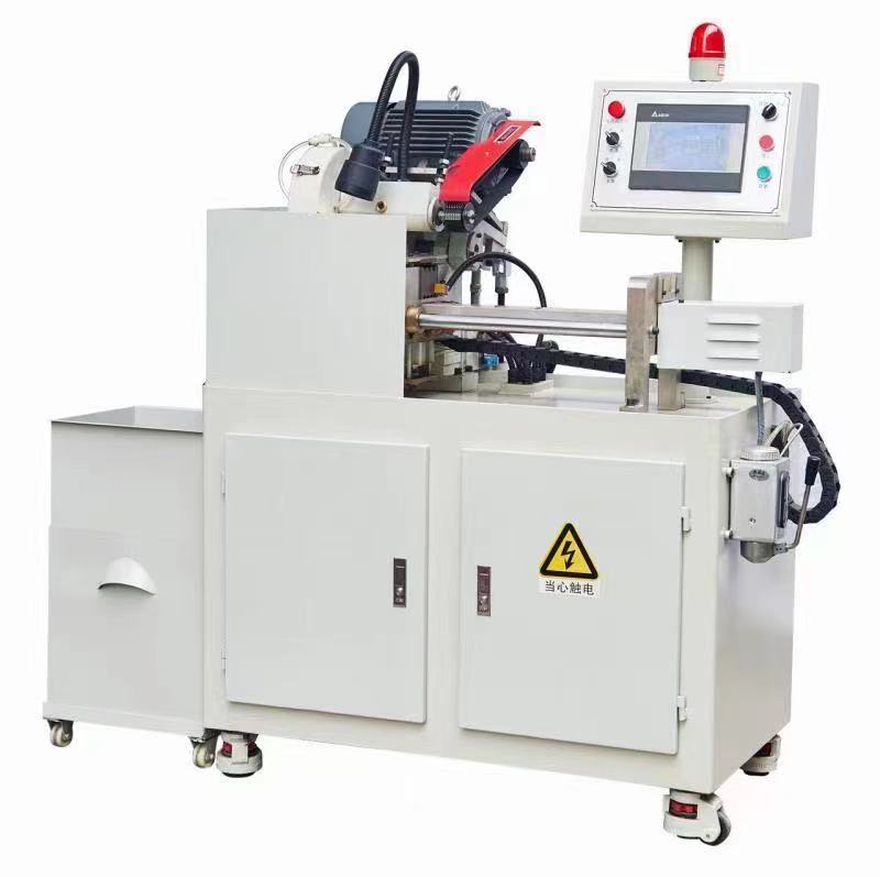 Automatic copper brass tube cutting machine
