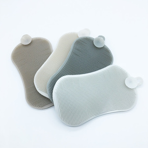 Brosse de nettoyage écologique en silicone pour légumes et fruits, en forme de gourde, avec trancheuse fine pour la vaisselle - Product Image 1