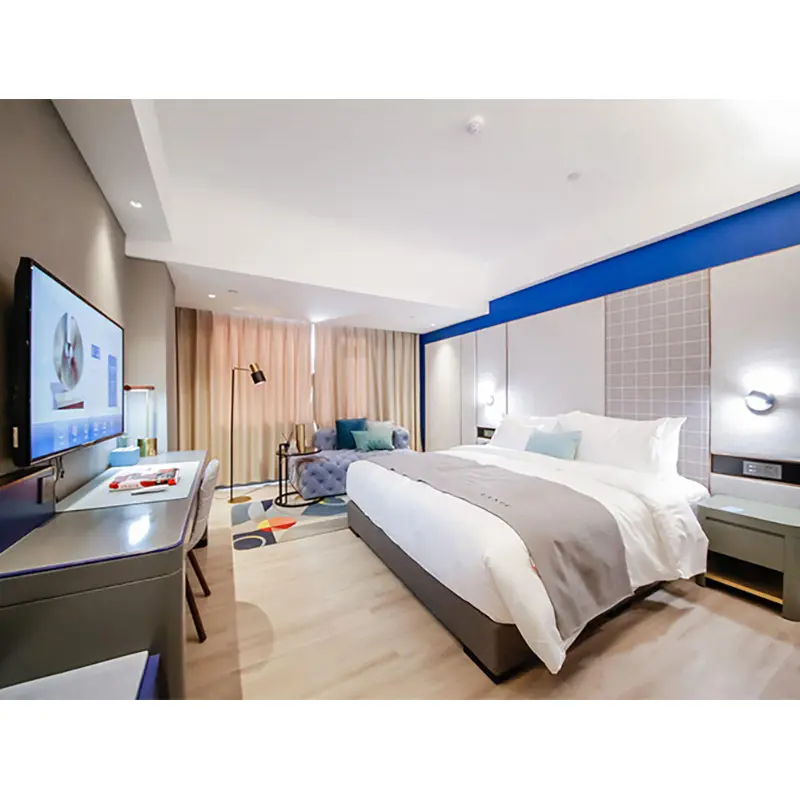 Ticari yeni modern tasarım özel toptan otel suite oda mobilya