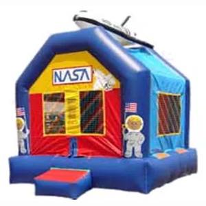 บ้านลมกระโดดรูปยานอวกาศ รุ่นขายดีปี 2026 ปราสาทลมกระโดดจรวด นักบินอวกาศ บ้านลมเด้งดึ๋ง  กระโดดเด้งดึ๋ง - Product Image 2