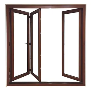 Penjoy China Wholesale Japanese Folding Exterior Wooden Entry Door