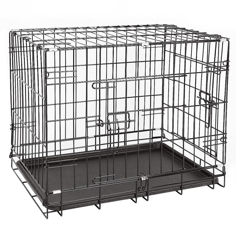 Pet Large Breathable Folding Metal Dog Crate Stainless Steel