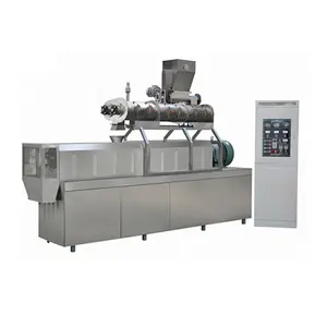 Automatische 100 kg/std Doppel Doppel Edelstahl Mais Puff Snacks Cornflakes Food Extruder