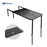 Table de camping pliable ultra-légère et portable avec pieds rétractables pour la randonnée, le pique-nique et les voyages en plein air