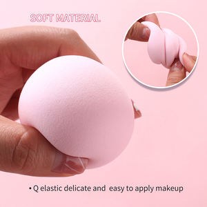 Éponge de maquillage en forme de goutte d'eau, non latex, lavable, double usage (sèche et humide), pour le fond de teint - Product Image 6