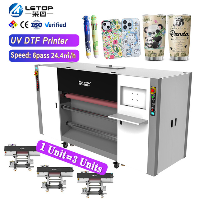 Uv Printing Machine Mini Roll to Roll Large Format Printer for Vinyl Sticker Label All in One Logo Drucker Uv Dtf Imprimante