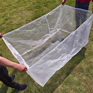 Filets de pêche aquacole de haute qualité en HDPE à mailles carrées de 0,1 mm, 0,5 mm, 1 mm, 3 mm pour la culture de tilapias, de poissons-chats, de jeunes poissons et de alevins - Product Image 3