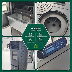 Poêle à granulés de <span class=keywords><strong>bois</strong></span> industriel Fangran 40B 6kW, chauffage haute efficacité pour les commerces, les restaurants - Product Image 4
