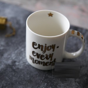 Tasses à café 11OZ tasse en céramique or tasses en céramique pour café - Product Image 4